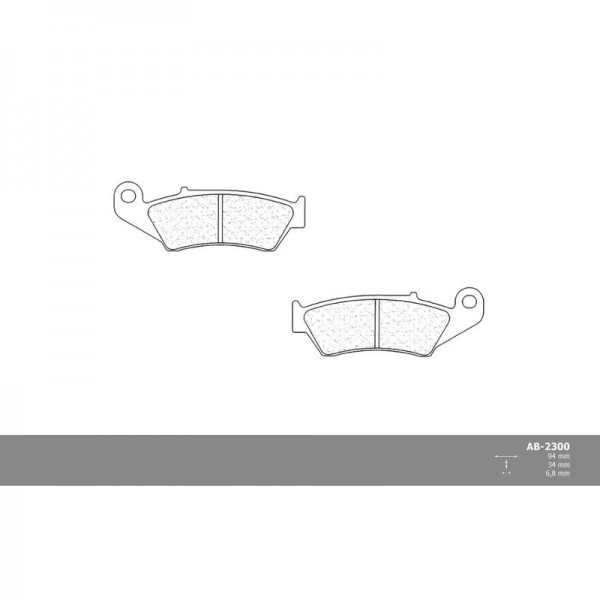 Vordere Bremsbeläge für Honda CRF 250X 2004 - 2009