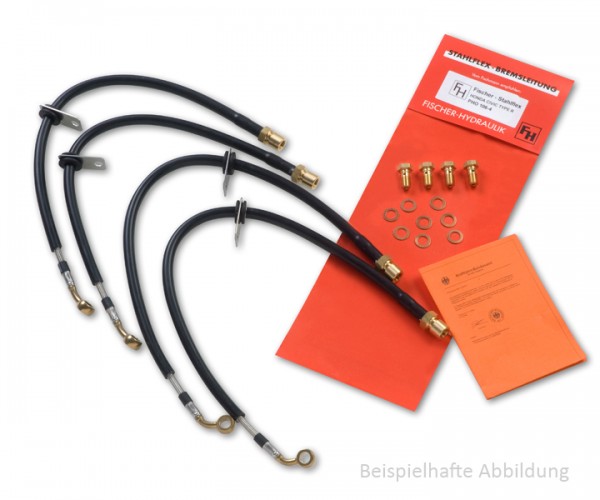 Stahlflex-Bremsleitung Hinten für BMW F650,GS R13 m.ABS 650 ccm
